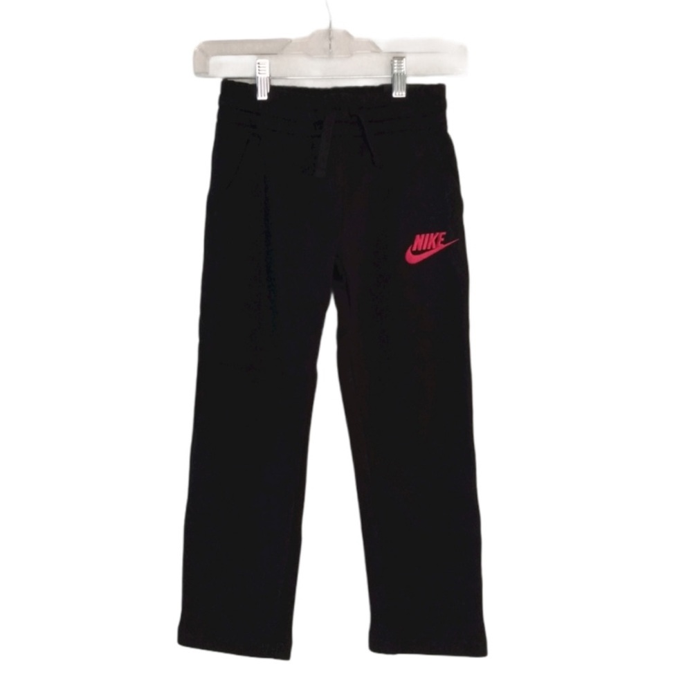 Nike kids Fleece Black Sweatpants Size Small